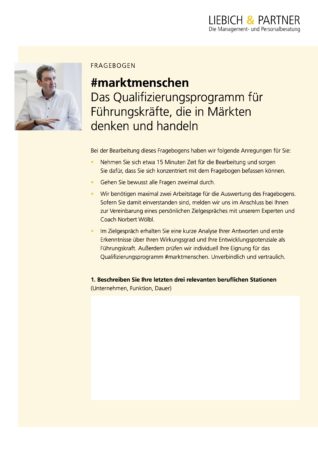 Norbert Wölbl Fragebogen #marketmenschen